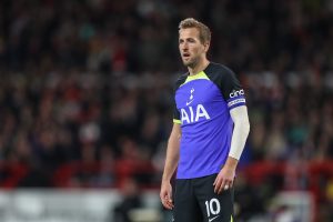 Harry Kane podczas meczu z Nottingham