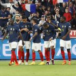 Francja po strzeleniu gola