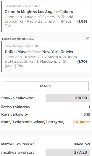 kupon nba w noblebet 27.12.22