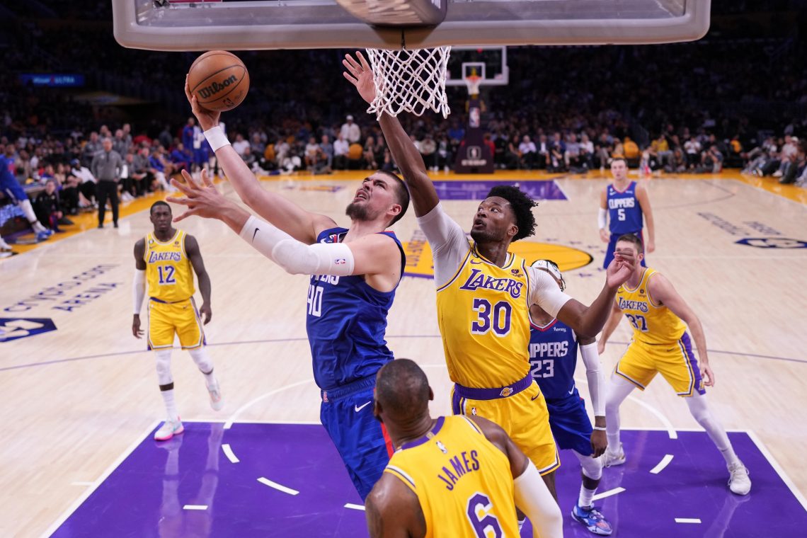 NBA: Los Angeles Clippers vs Los Angeles Lakers; 24.01.2023