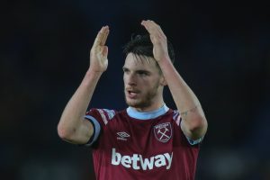 Declan Rice po zakończeniu meczu