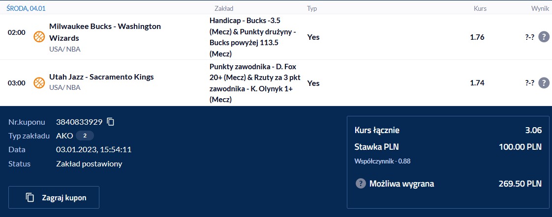 kupon nba w forbet 03.01.23