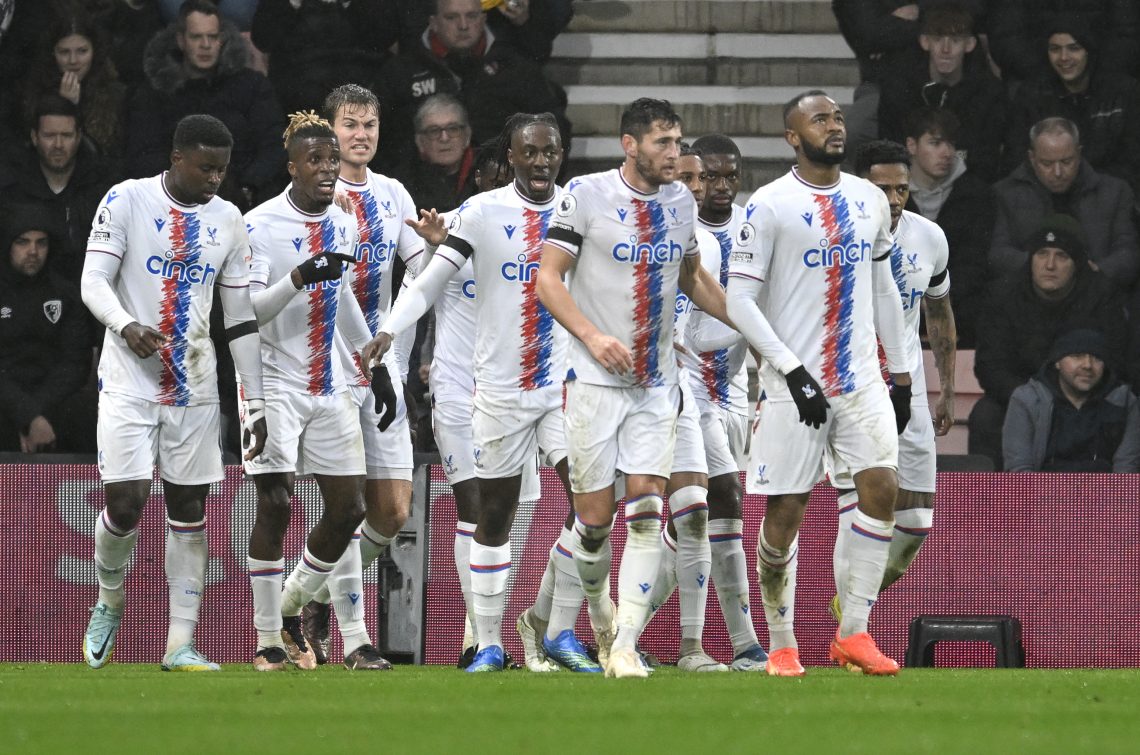 Piłkarze Crystal Palace po strzeleniu gola