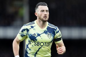 Jack Harrison w meczu z Evertonem