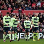 Piłkarze Manchesteru City po strzelonym golu
