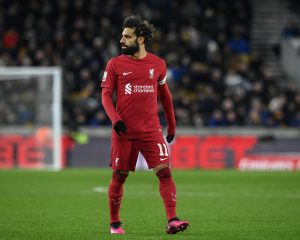 Mo Salah w meczu Liverpoolu