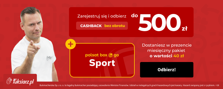 Fuksiarz transmisje polsat box