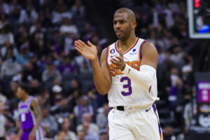 Chris Paul - CP3; gracz Phoenix Suns; NBA; 26.03.23