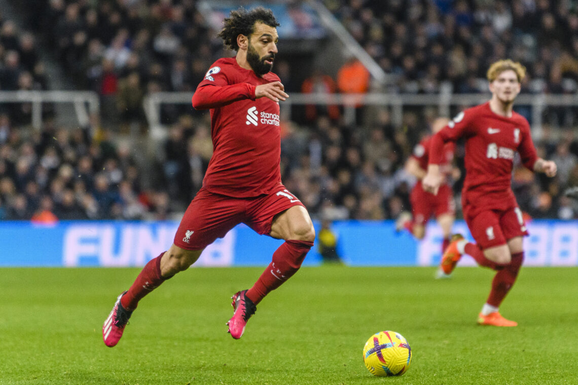 Mohamed Salah w akcji ofensywnej