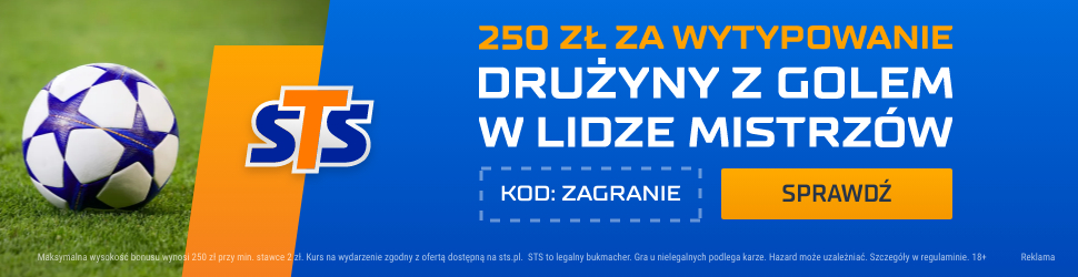 STS LM bonus 250 PLN mały banner