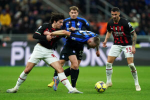 Piłkarze Milanu i Interu