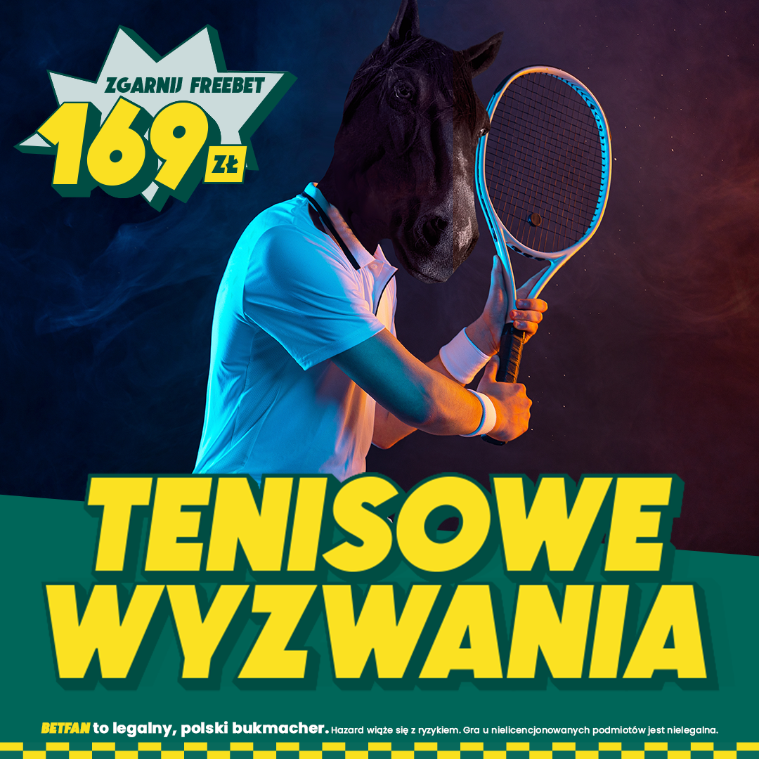 Tenisowe wyzwania od Betfan