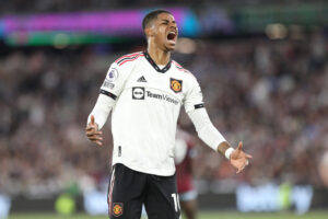 Marcus Rashford po zmarnowanej okazji