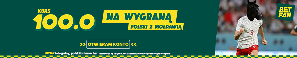 BETFAN Polska vs Mołdawia