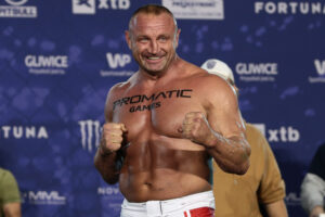 Mariusz Pudzianowski na ważeniu przed galą