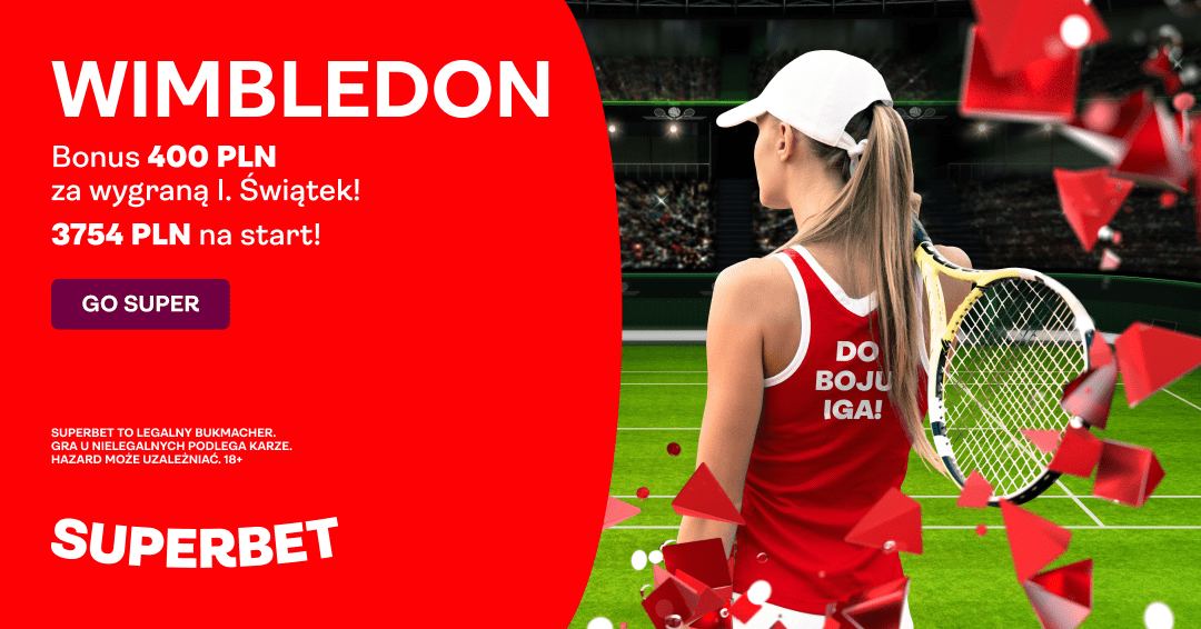 baner Superbet Swiatek Svitolina 11.07.2023 bonus