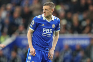 Jamie Vardy podczas spotkania ligowego