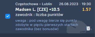 Kupon-STS-SEO-Czestochowa-vs-Lublin-zuzel-26.08.2023