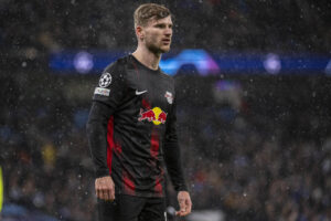 Timo Werner podczas meczu