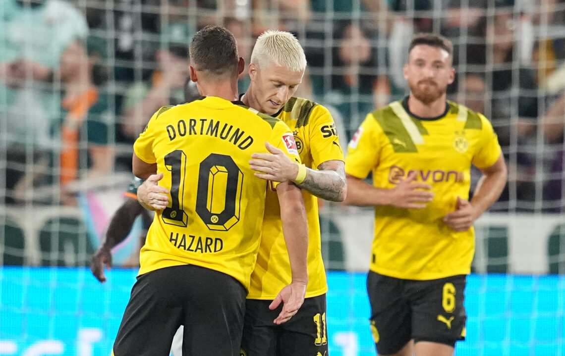 Piłkarze BVB po zdobyciu gola