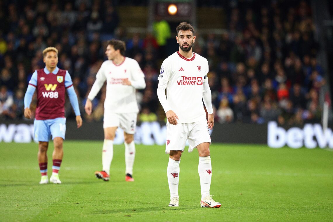 Bruno podczas meczu z Burnley