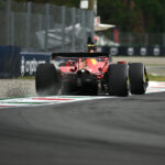 Grand Prix Włoch - Carlos Sainz - Ferrari w trakcie kwalifikacji przed wyścigiem, 2 września