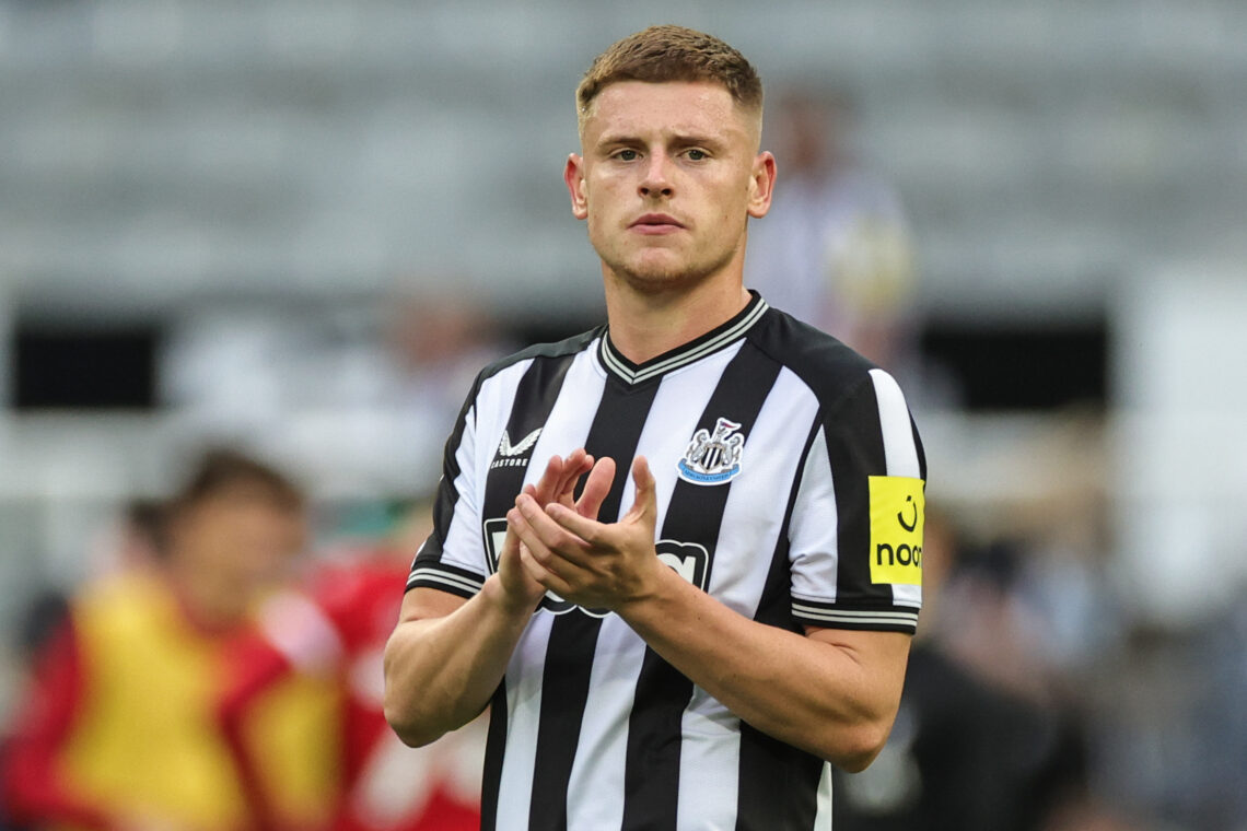 Harvey Barnes po zakończeniu spotkania