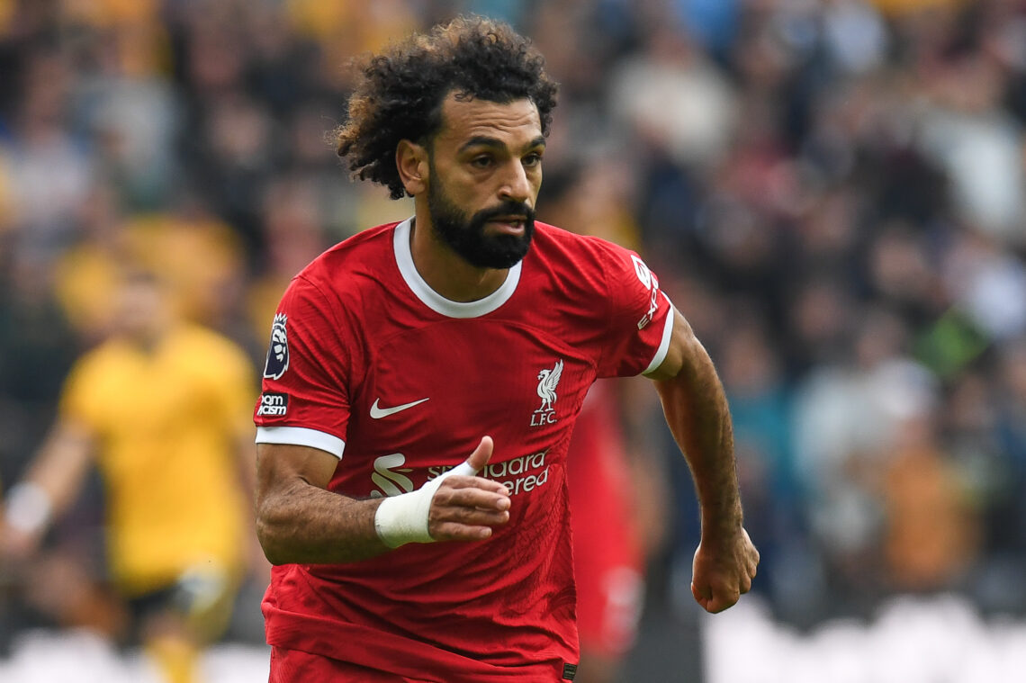 Mo Salah podczas meczu ligowego