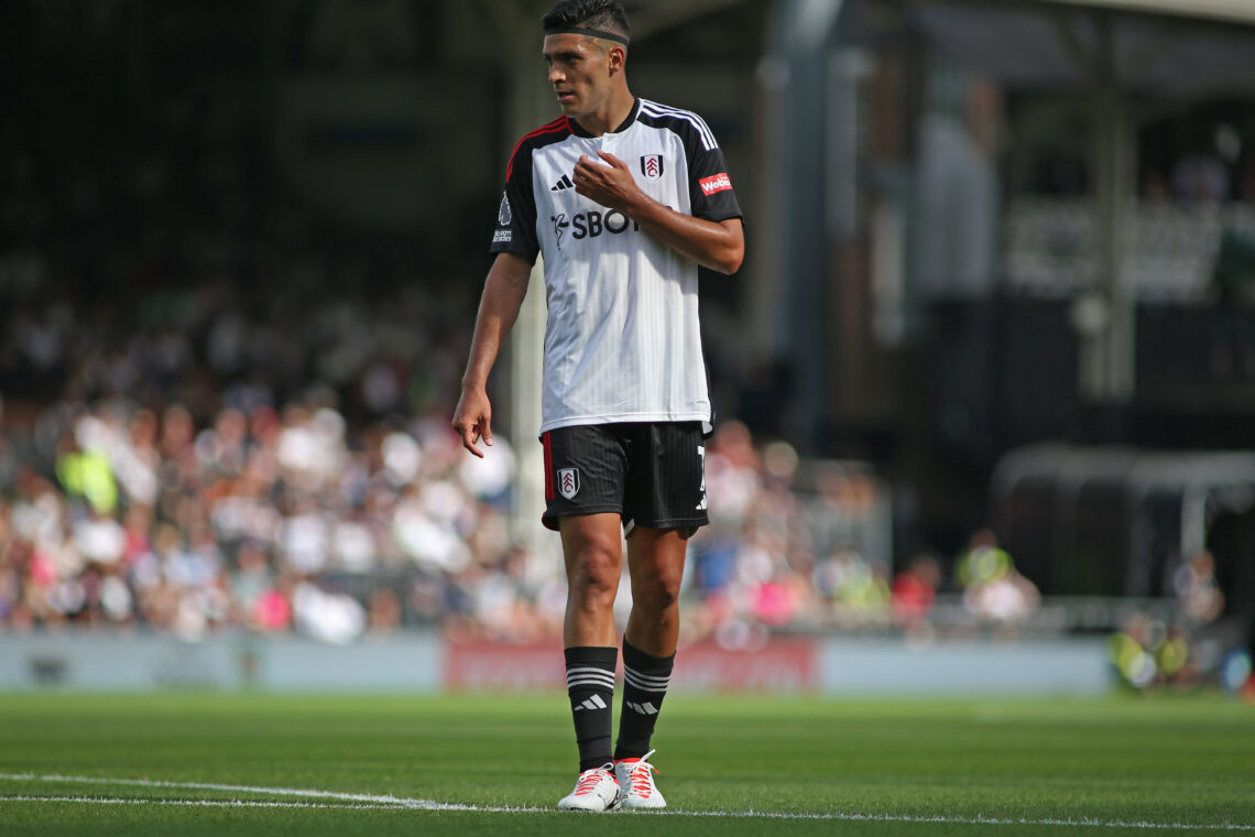 Raul Jimenez podczas spotkania