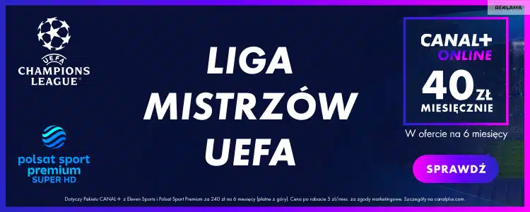 Liga Mistrzów baner