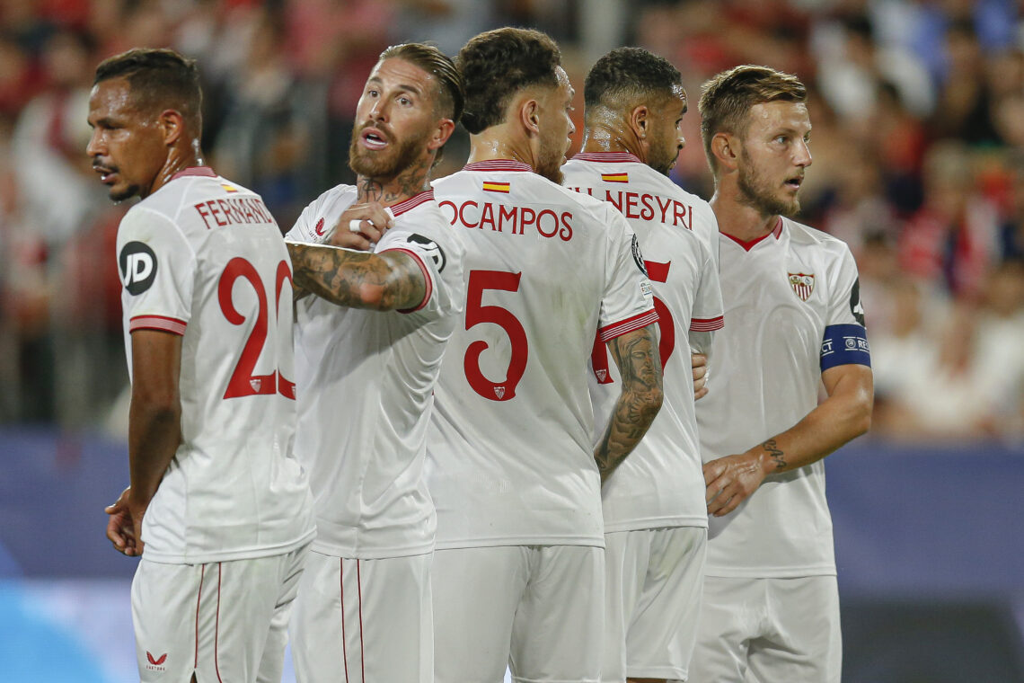 Sevilla FC w murze; la liga 07.10.2023