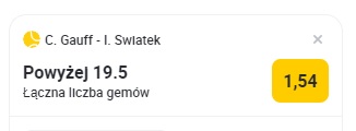 Kupon-SEO-tenis-Swiatek-vs-Gauff-Betclic-06.10.2023