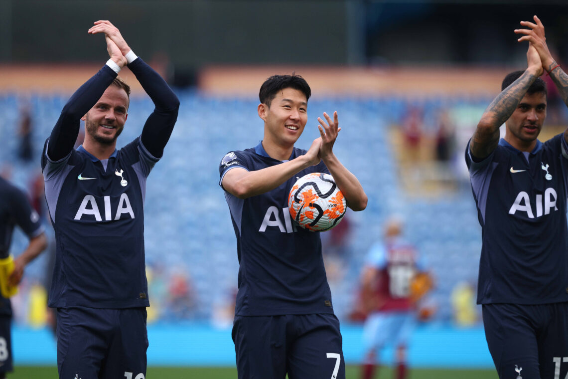 Piłkarze Tottenhamu po wygranym spotkaniu