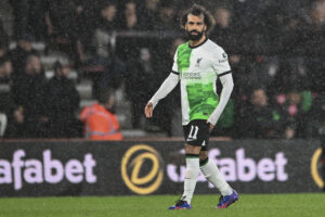 Mo Salah podczas meczu z Bournemouth