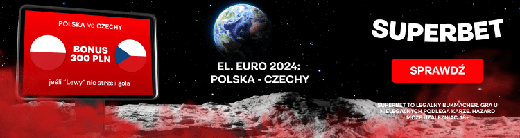 Polska - Czechy promocja Superbet banner mały