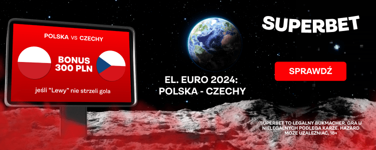 Polska - Czechy promocja Superbet banner duży