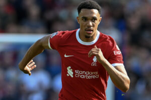 Trent Alexander-Arnold podczas meczu