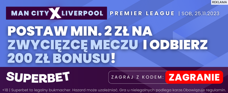 baner promo Manchester City - Liverpool