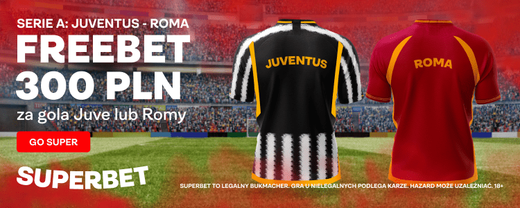 Juventus - AS Roma promocja Superbet