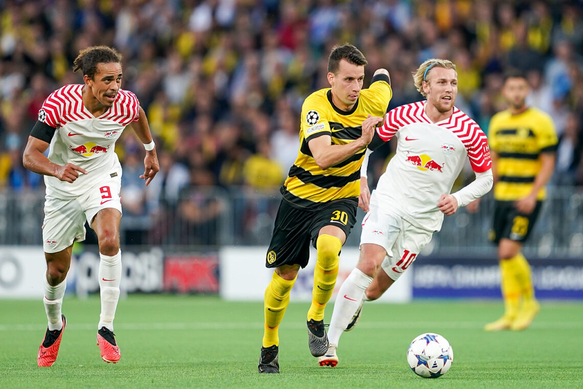 Sandro Lauper, Emil Forsberg, Yussuf Poulsen