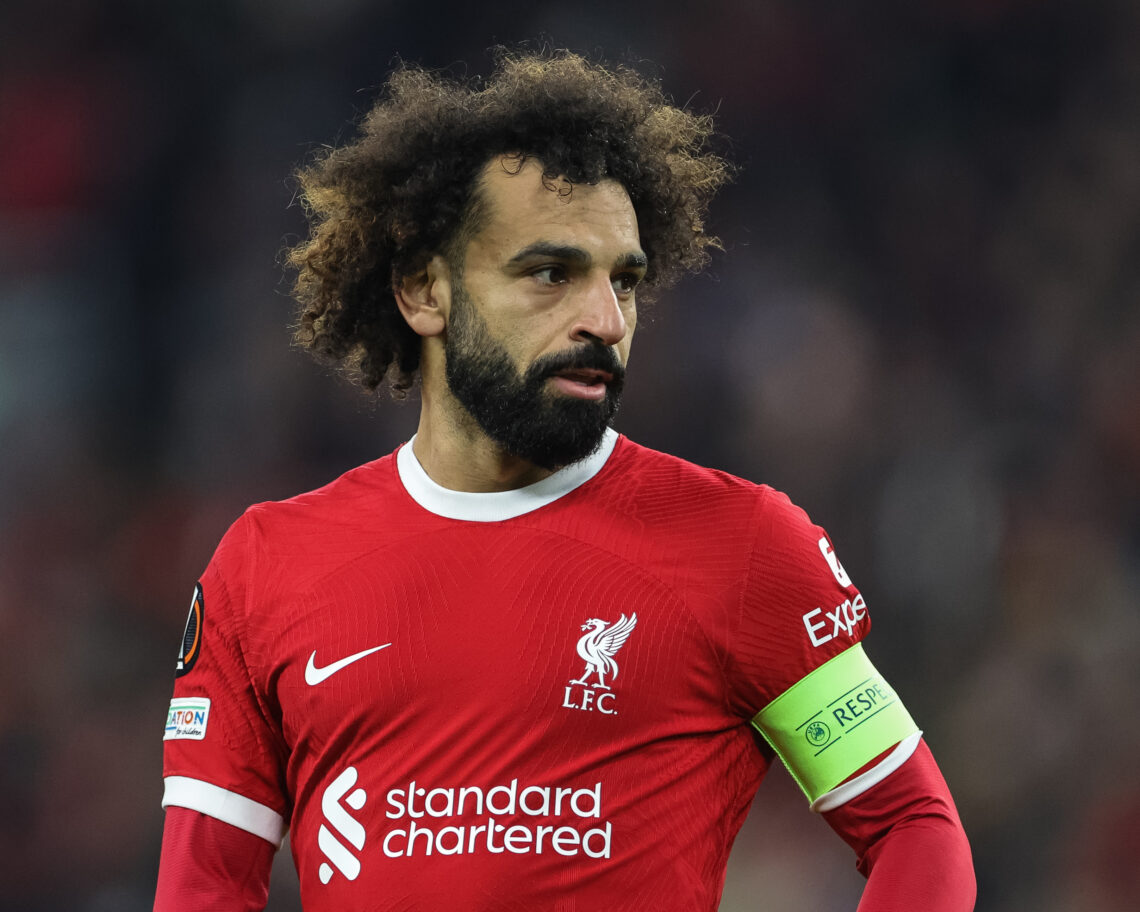 Mo Salah podczas spotkania