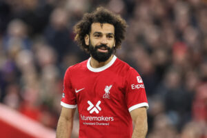 Mo Salah podczas meczu ligowego