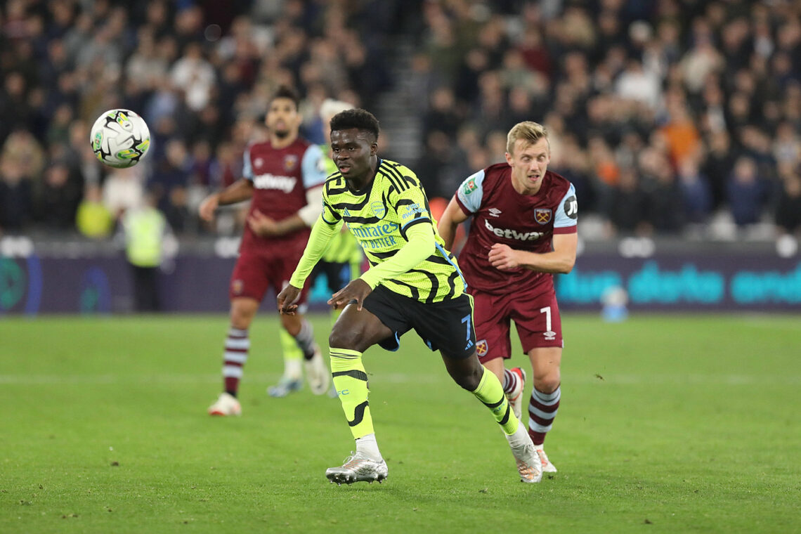 Bukayo Saka, James Ward-Prowse