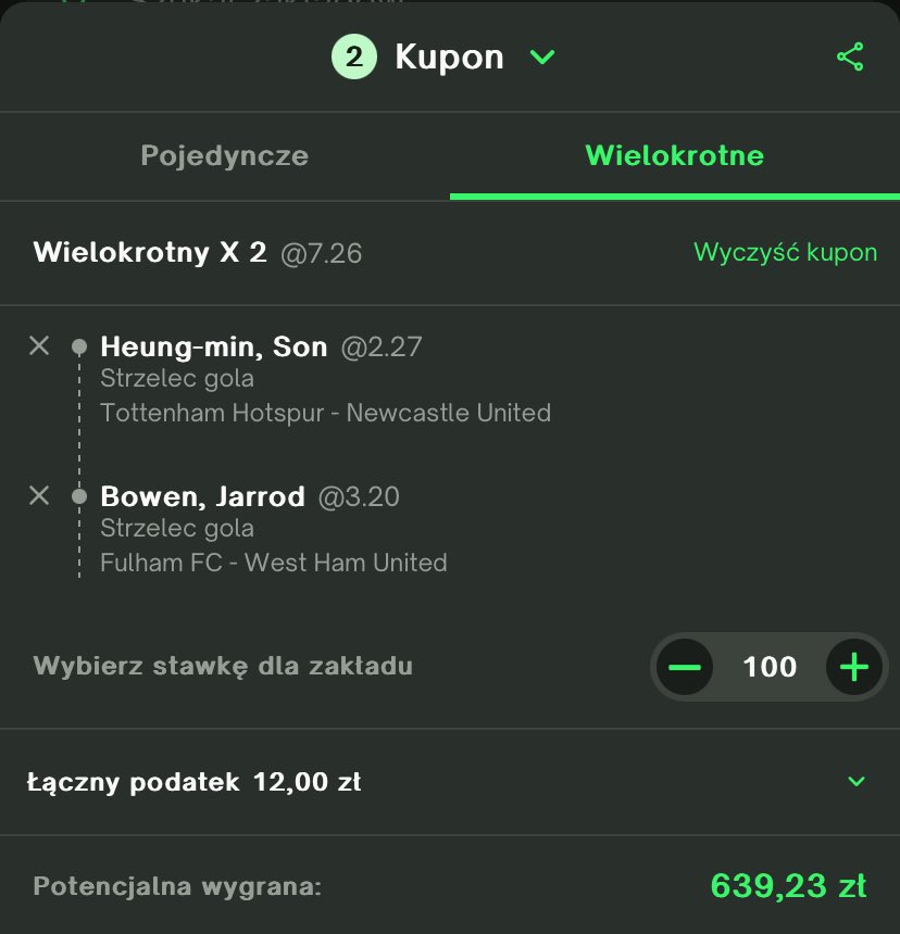 kupon PL 10.12 ComeOn