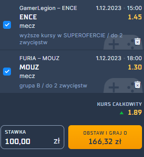 zdjecie na kupon esport 1.12.2023