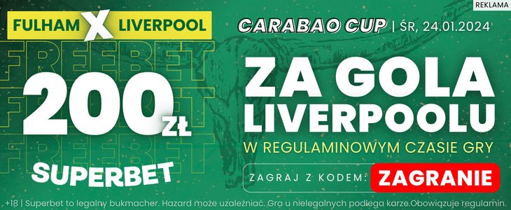 baner na Fulham - Liverpool