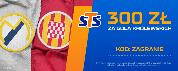 Bonus 300 PLN za gola Królewskich od STS