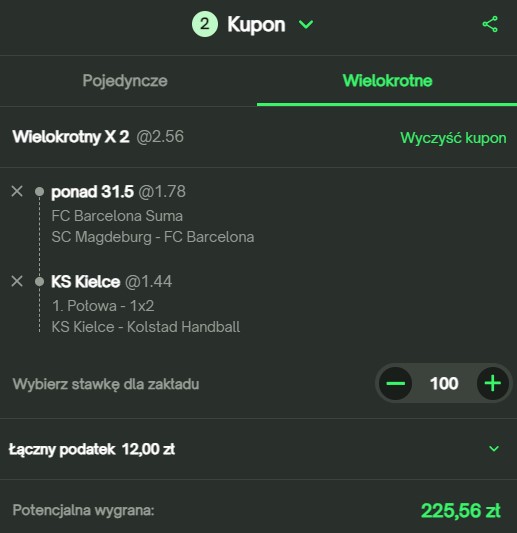 KS Industria Kielce - Kolstad, Magdeburg - FC Barcelona, double, ComeOn, Liga Mistrzów, piłka ręczna