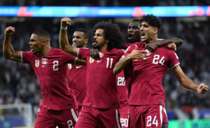 Piłkarze reprezentacji Kataru