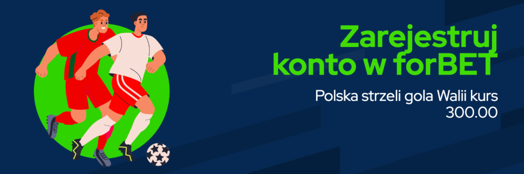 Bonus w forBET na gola Polski
